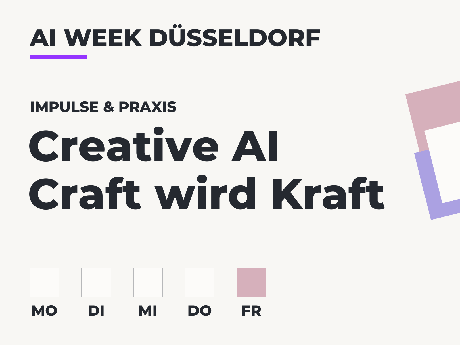 AI Week Düsseldorf 2026