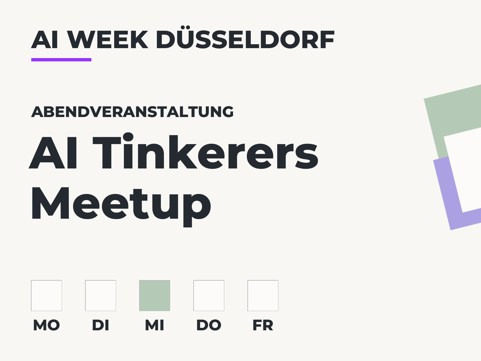 AI Tinkerers Düsseldorf — Second Meetup | AI Week